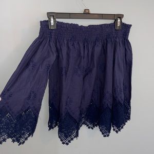 Strapless Long Sleeve Top - L